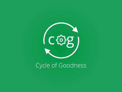 Cycle Of Goodness cog cycle of goodness logo simple