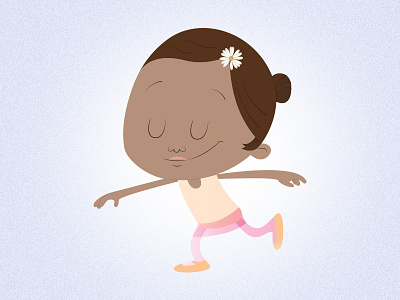 Ballerina ballet illustration