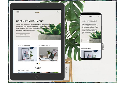 Web site "Plant" store, which designed with all responsive sizes devices figma logo photoshop plant prototype reponsive responsive responsive design store typography ui ui design uiux ux ux ui ux design uxdesign vector