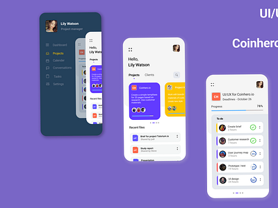 UI/UX Design for Coinhero.io