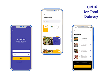 Food Delivery App Design