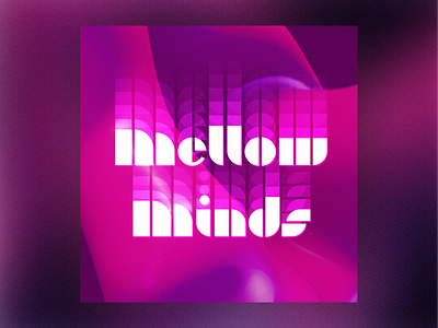 Mellow Minds Playlist Cover album cover dalle design