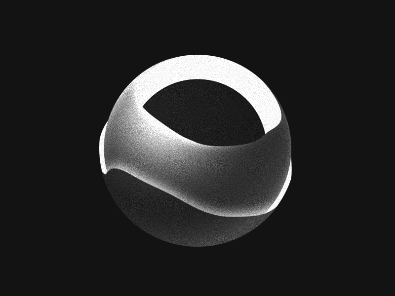 Nesting Spheres after effects cc sphere circle monochromatic nesting sphere