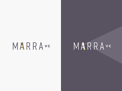 Marra.vc logo concept brand design branding identity logo vector venture capital