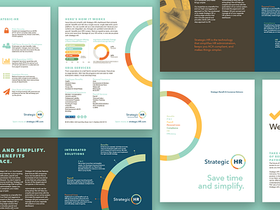 Strategic HR Brochure branding brochure design identity logo