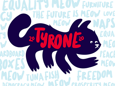 Tyrone 2020 branding identity illustration logo