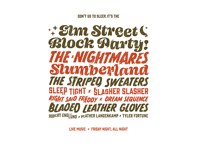 Elm Street Block Party