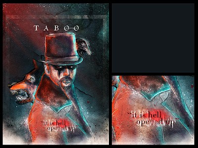 Taboo | james Keziah delaney digital hbo paint photoshop season1 taboo tomhardy