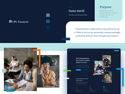 LPL Financial Stylescape brand design geometry identity illustration logo mark minimal ui ux