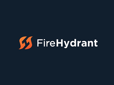 FireHydrant Animated Logo animation brand branding geometry identity logo mark minimal motion procreate ui