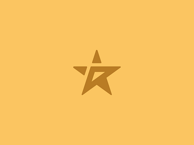 Ratevolution Mark blueprint brand full grey identity logo mark r star
