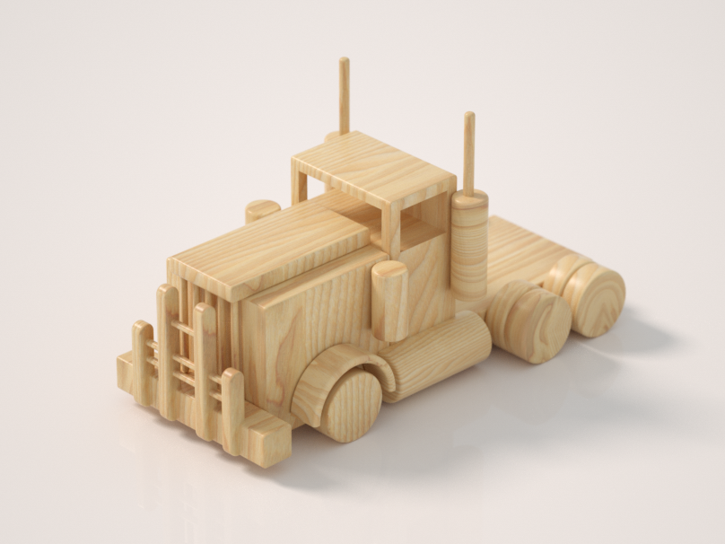 wooden truck designs