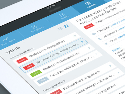Agenda & Tasks