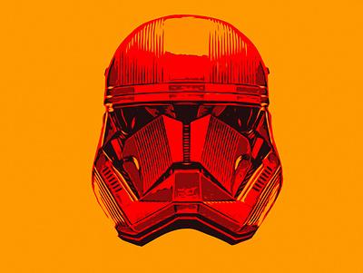 SITH TROOPER Helmet design illustration photoshop sithtrooper star wars startup starwars trooper vector