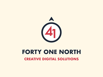 41North Logo branding design icon illustration logo minimal typography ui ux web website