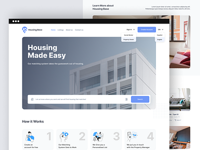 Real Estate Landing Page