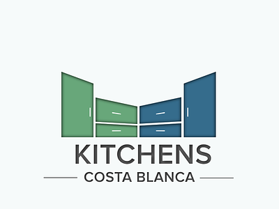 Kitchens Costa Blanca Logo branding cooking costa blanca food fresh logo organic typography