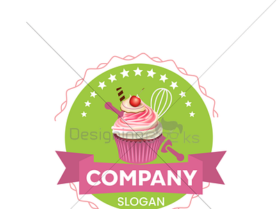 Cake Bakery Shop Logo Design bakery cake logo logodesign pastry