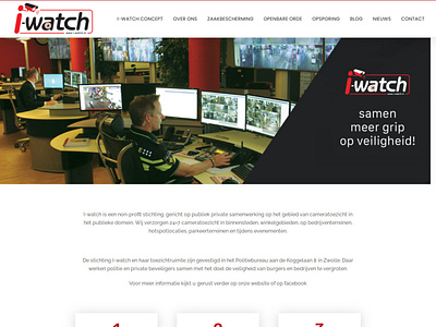 CCTV Provider Company website Design for $250