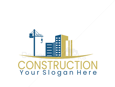 Construction Company Logo Design for sale branding construction logo houselogo logo logo design realestatelogo realistic