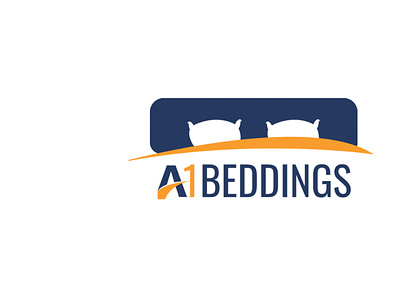 Logo Design for A1Beddings Company bedding bedding set creative logo houselogo logo design logo ideas