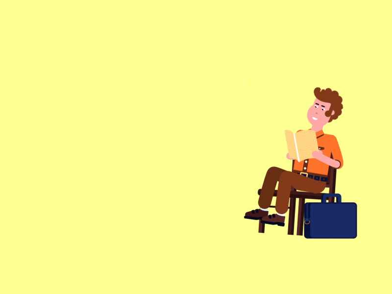 Passfold Video Presentation flat presenation promovideo character motion animatio