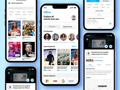 Whova Redesign - Event Management App