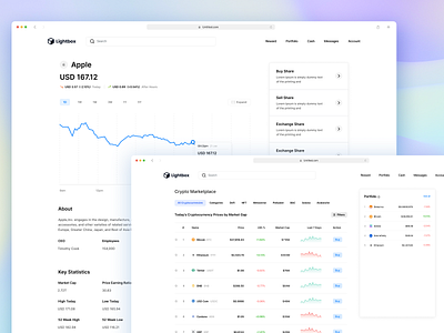 Trading Platform UI