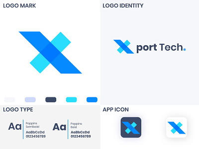 Technology logo Design app branding design flat graphic design icon logo minimal type vector