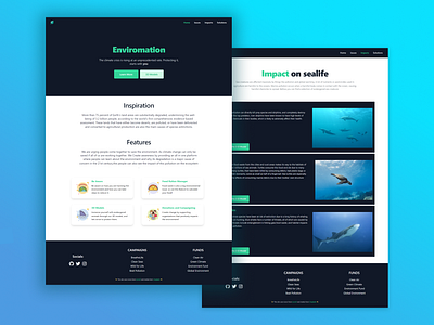 Enviromation Site Design.