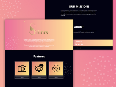 Skinre design graphic design