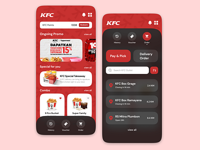 KFC Delivery Redesign 2022