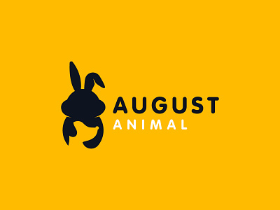 Combination Logo Design | August Animal