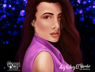 Ang Huling El bimbo Musical-Joy digital painting digitalart digitalportrait illustration