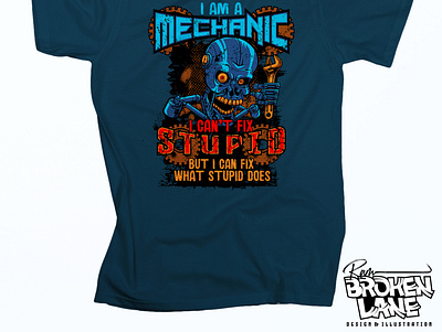 MECHANIC digitalart illustration tshirtdesign tshirts vectorart