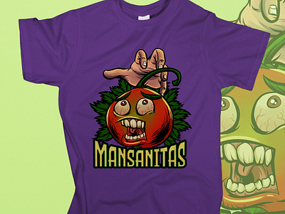 MANSANITAS/Aratilis caricature digitalart illustration tshirtdesign vectorart