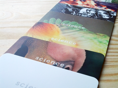 Business cards business cards science