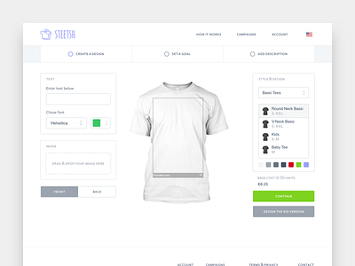 Mr. UI White clean create dashboard design editor interface ios job startup ui ux web