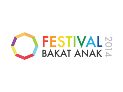 Festival Bakat Anak Logo color design flat logo logo design