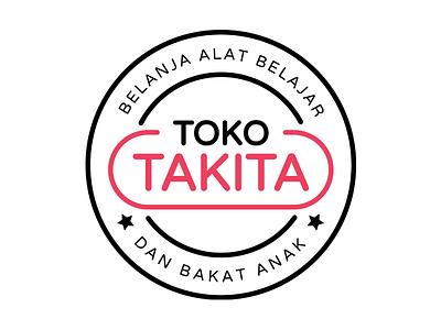 Toko Takita design ecommerce logo minimalist stamp
