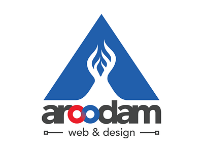Aroodam Web & Design Logo aroodam graphic design logo web design