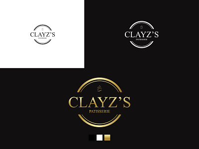 Clayz's - Patisserie Logo adobe illustrator branding desain logo design logo