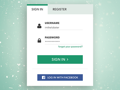 UI Element Challenge -- Day 001 Login Form daily daily challenge login login form sign in ui ui design