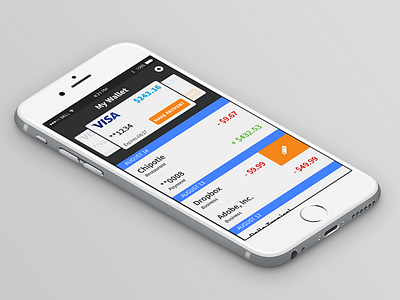 UI Element Challenge -- Day 023 Wallet app daily daily challenge mobile app ui ui design wallet wallet app