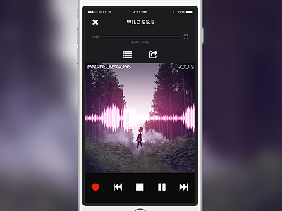 UI Element Challenge -- Day 066 Radio daily challenge mobile radio ui ui design