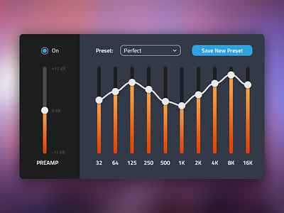 UI Element Challenge -- Day 090 Equalizer