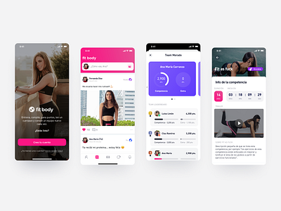fitbody - iOS app 💪 español fitness health ios app startup
