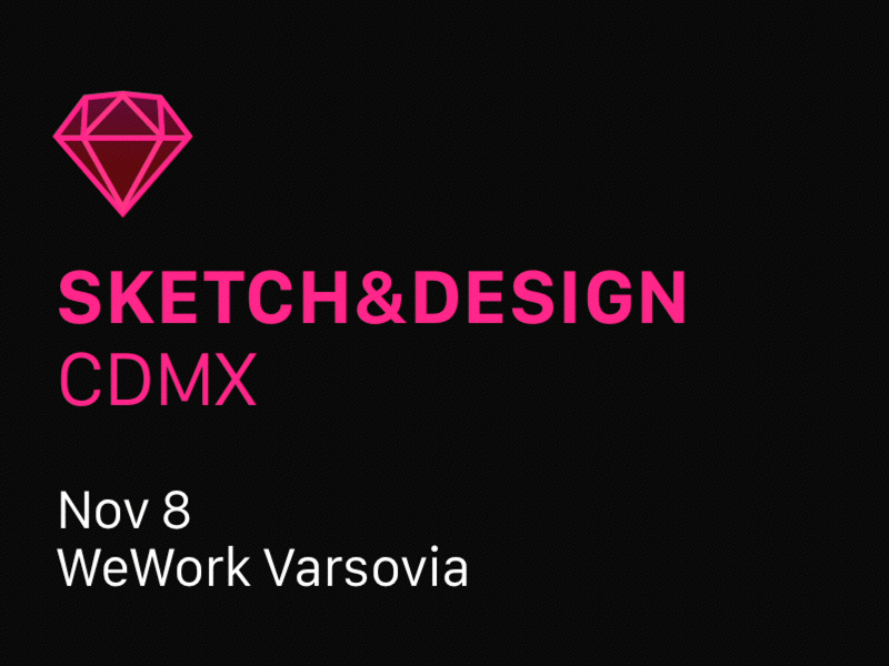 Sketch&Design - CDMX cdmx clean event meetup sketch app ui
