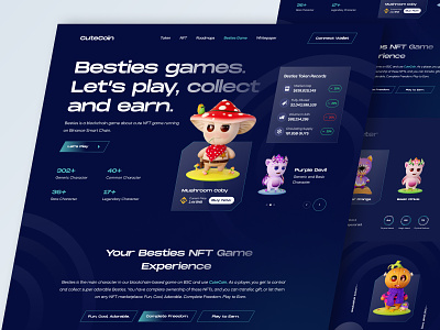 Cutecoin - NFT Games Website