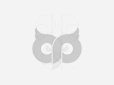 Logo Grid Construction adobe illustrator awesome logo bandung brand brand identity branding design flat grapeer grid illustration indonesia logo logo design logoconstruction logodesign logoprocess logos owl process